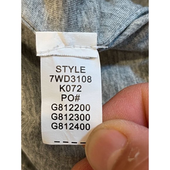 Lucky Brand Womens Plaid Sherpa Vest Jacket 7WD3108 Asymmetrical Zip Black SZ S - Picture 8 of 8